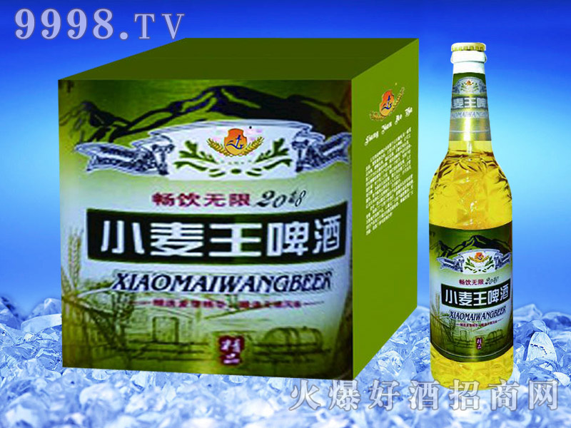 亮剑啤酒小麦王啤酒500ml×12瓶